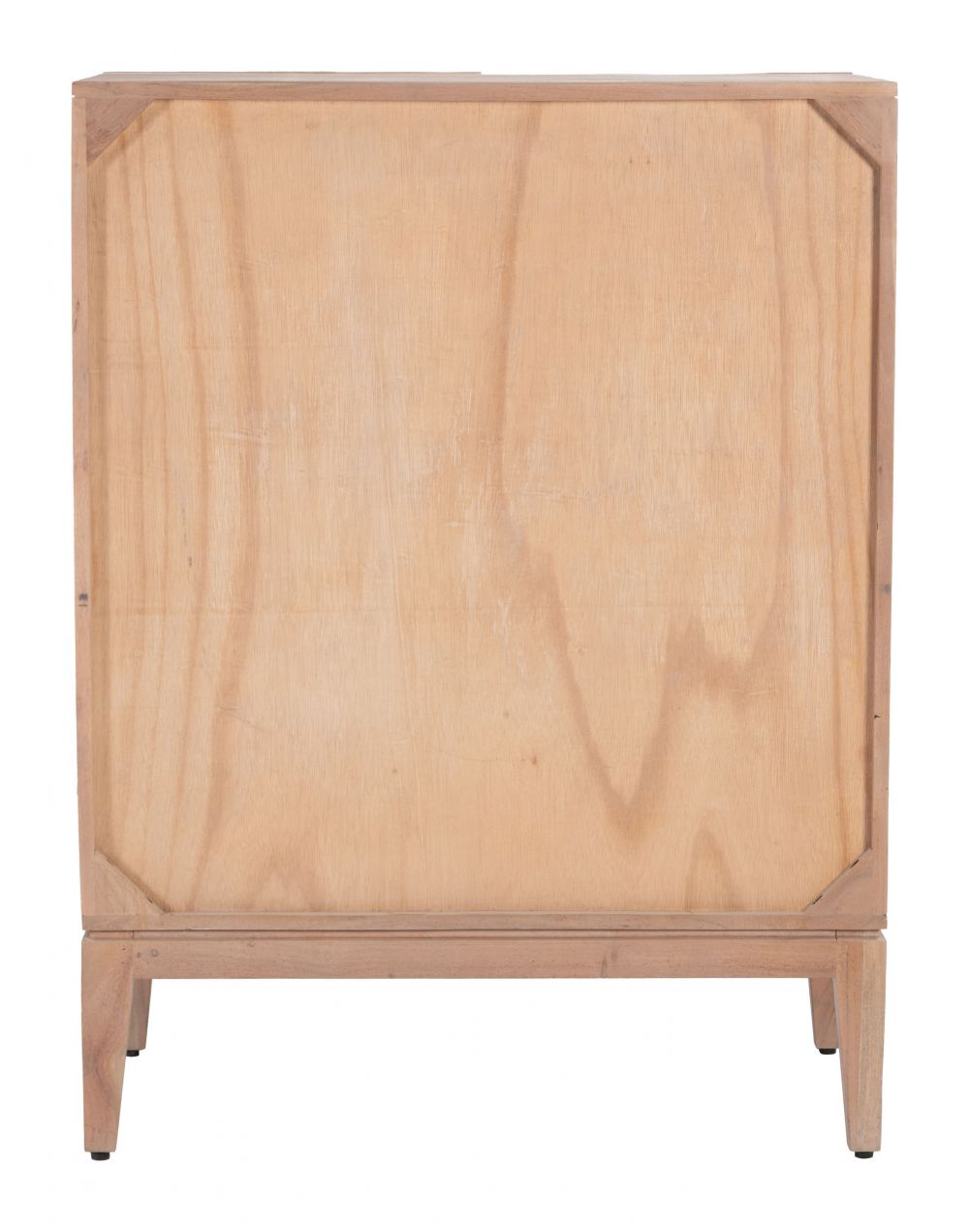 Hira Two Doors Natural Wooden Cabinet