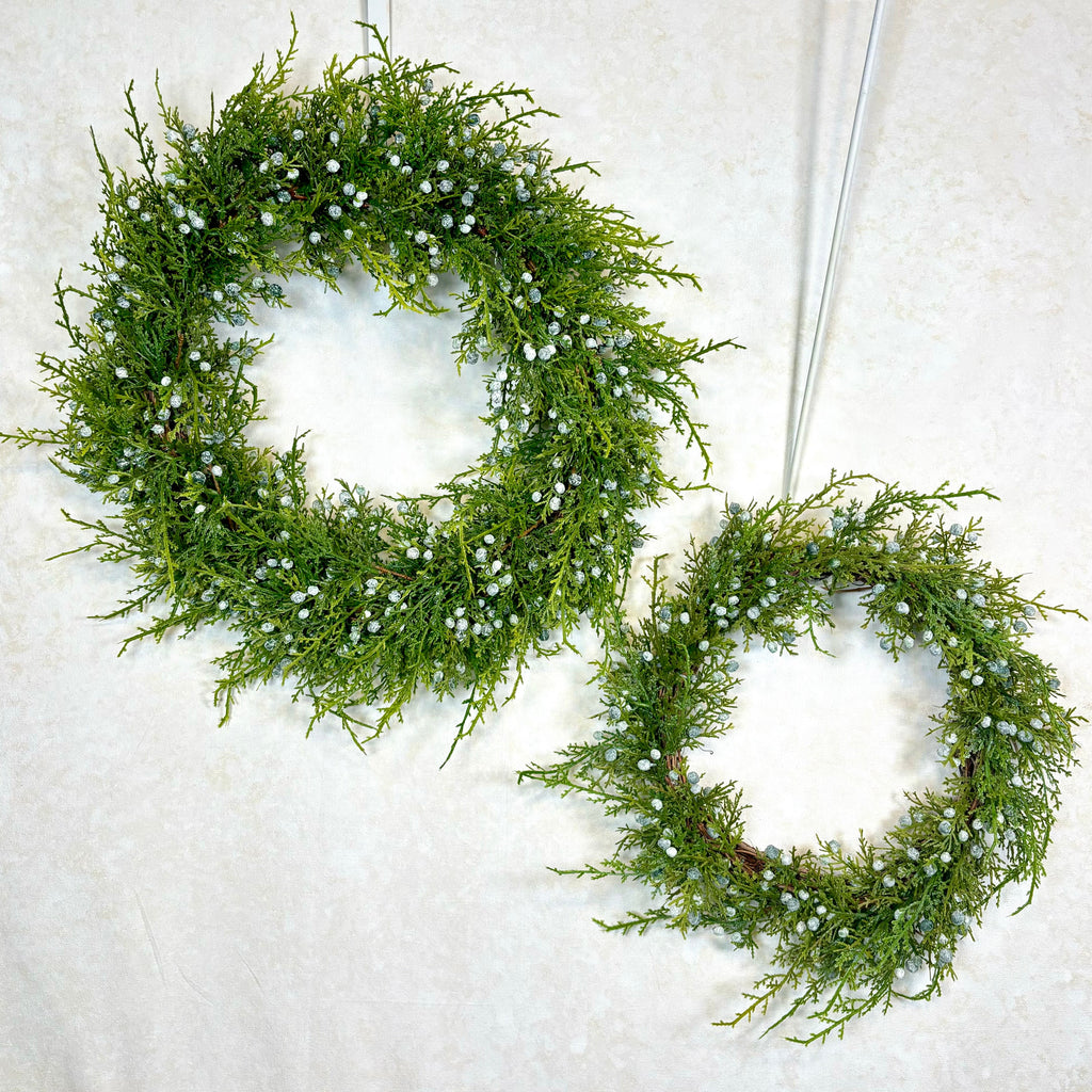 11" Seeding Juniper Wreath Branches Designs