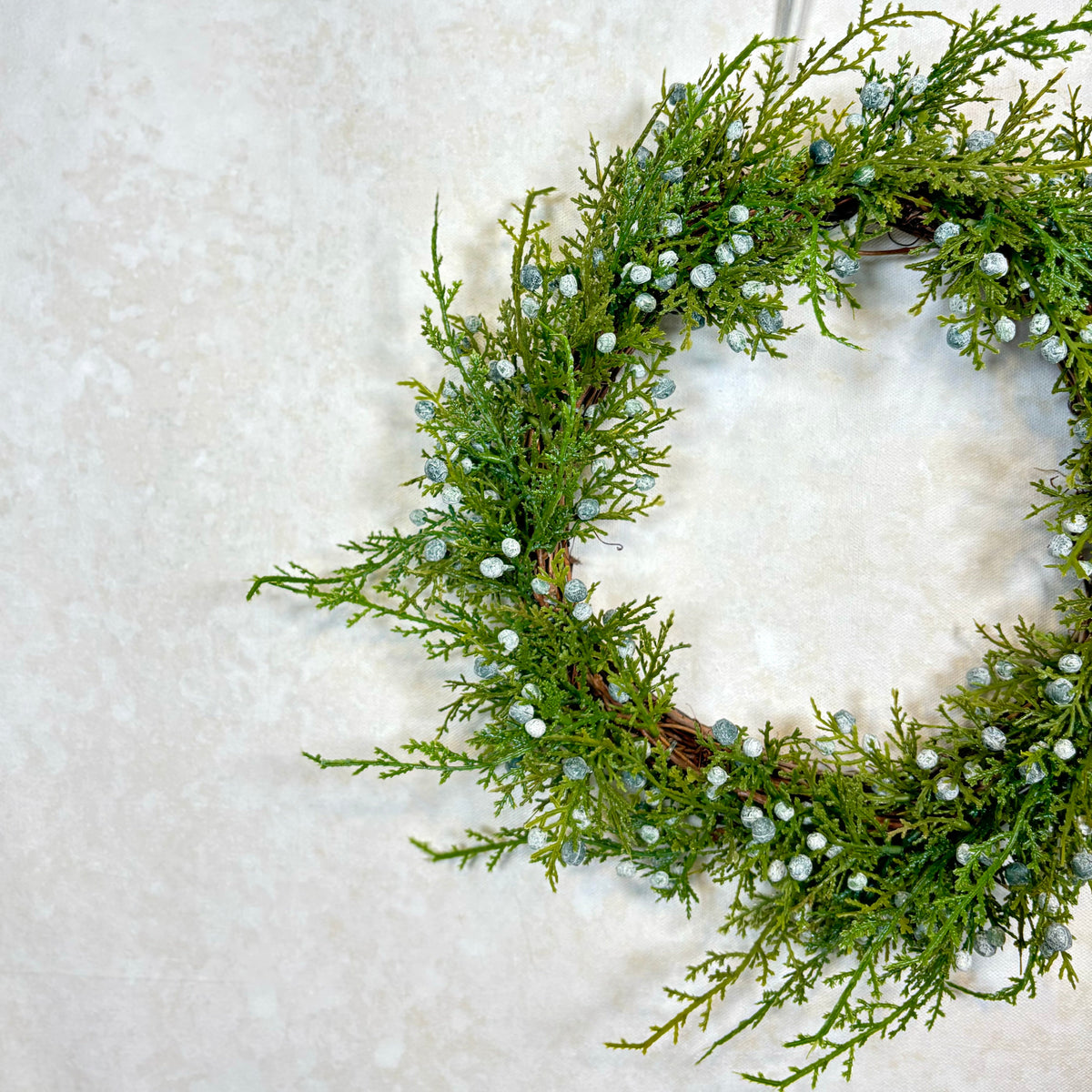 11" Seeding Juniper Wreath Branches Designs