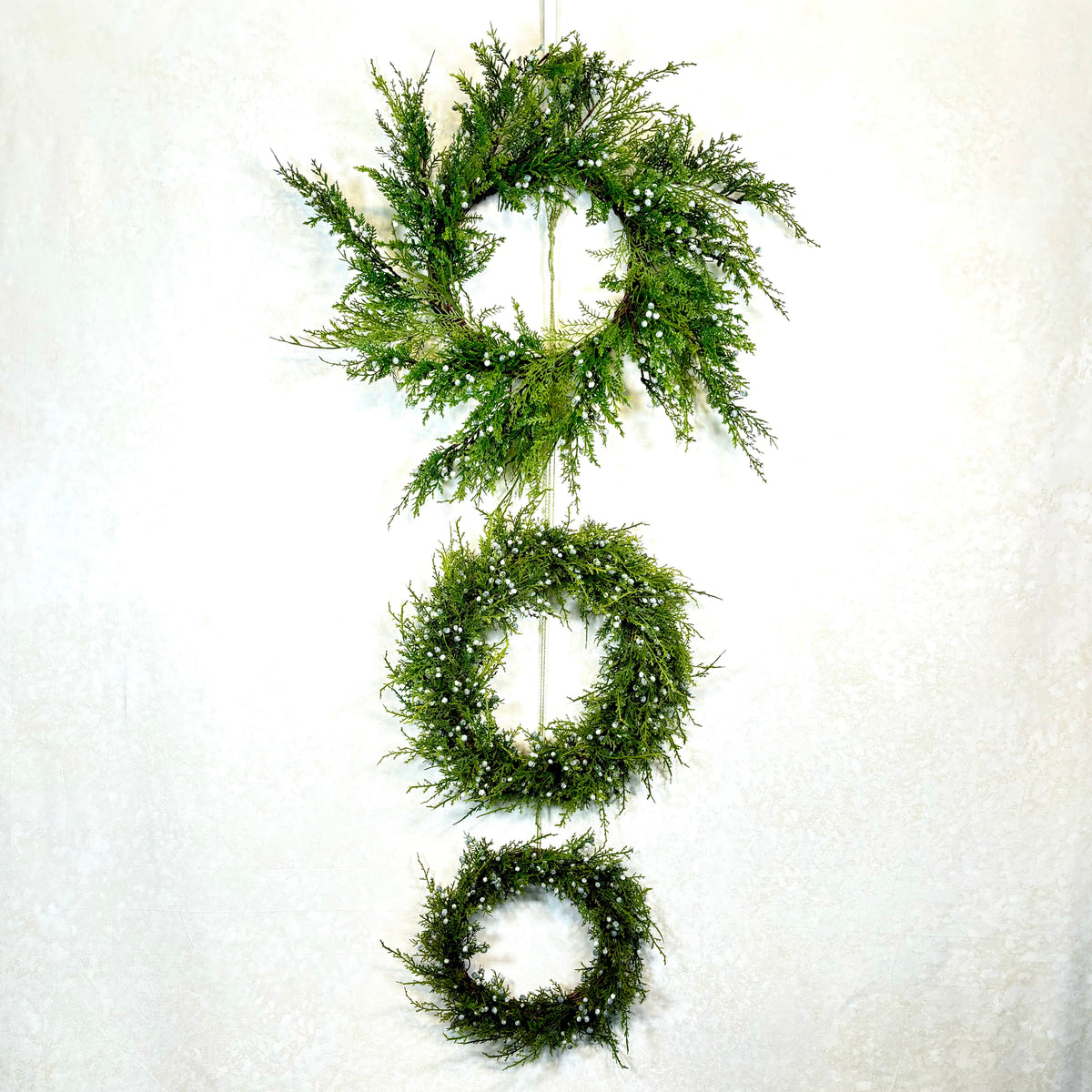 11" Seeding Juniper Wreath Branches Designs