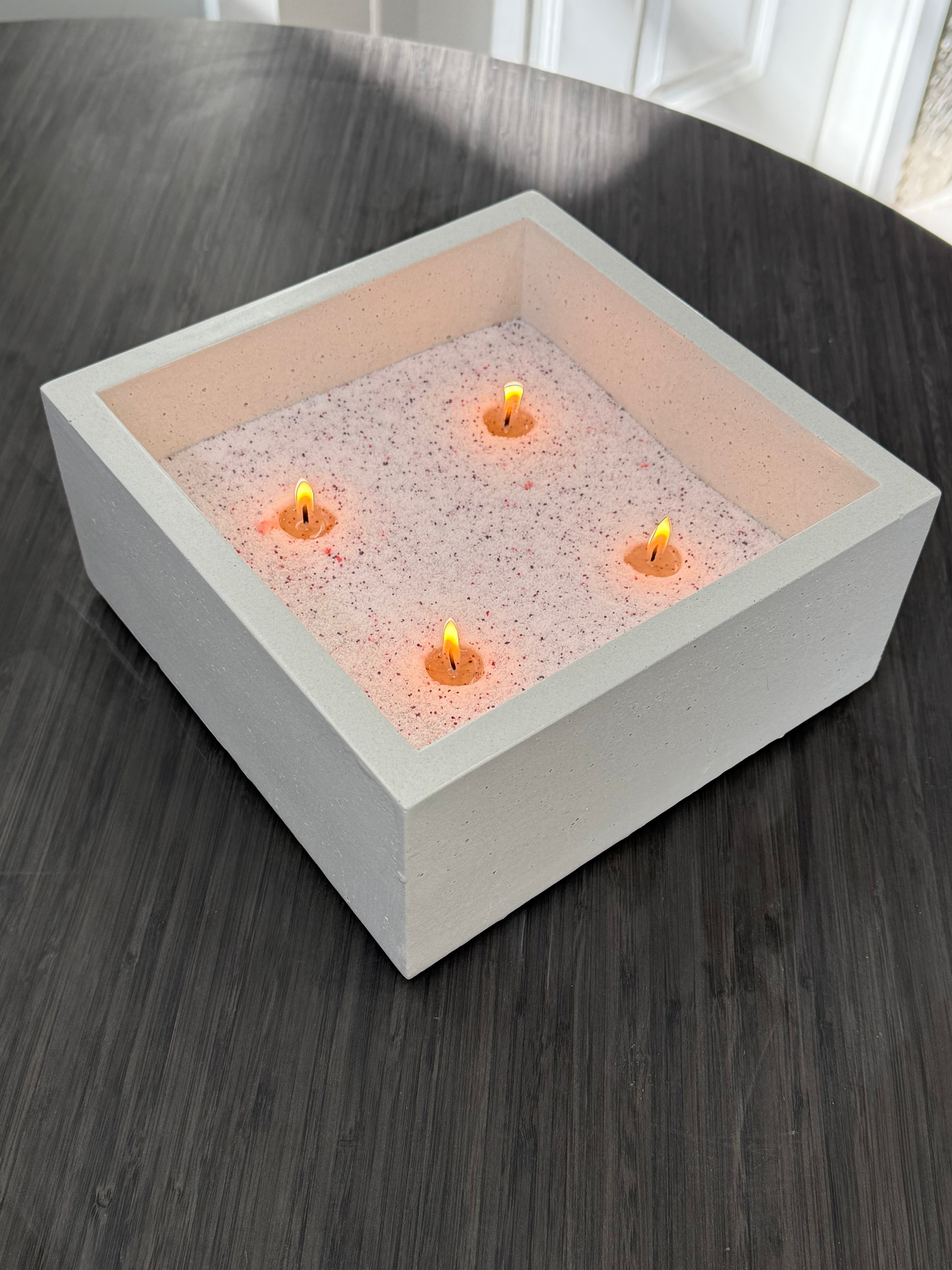 Quadrato Candle Vessel Syby Designs LLC