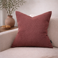 Berry Sherpa Pillow Cover Busa Designs