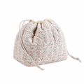 Pink Ditsy Floral Drawstring Pouch Shop Fête