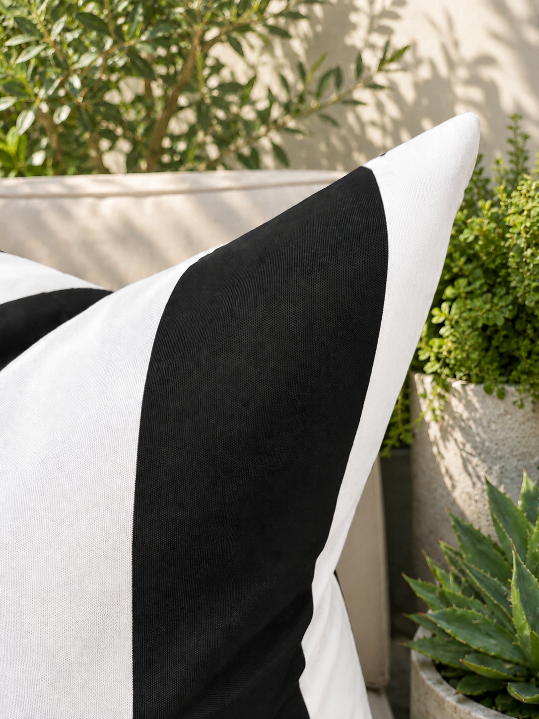 Monaco Outdoor Lumbar Pillow Cover Busa Designs