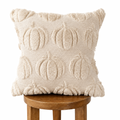 Beige Pumpkin Pillow Cover Busa Designs