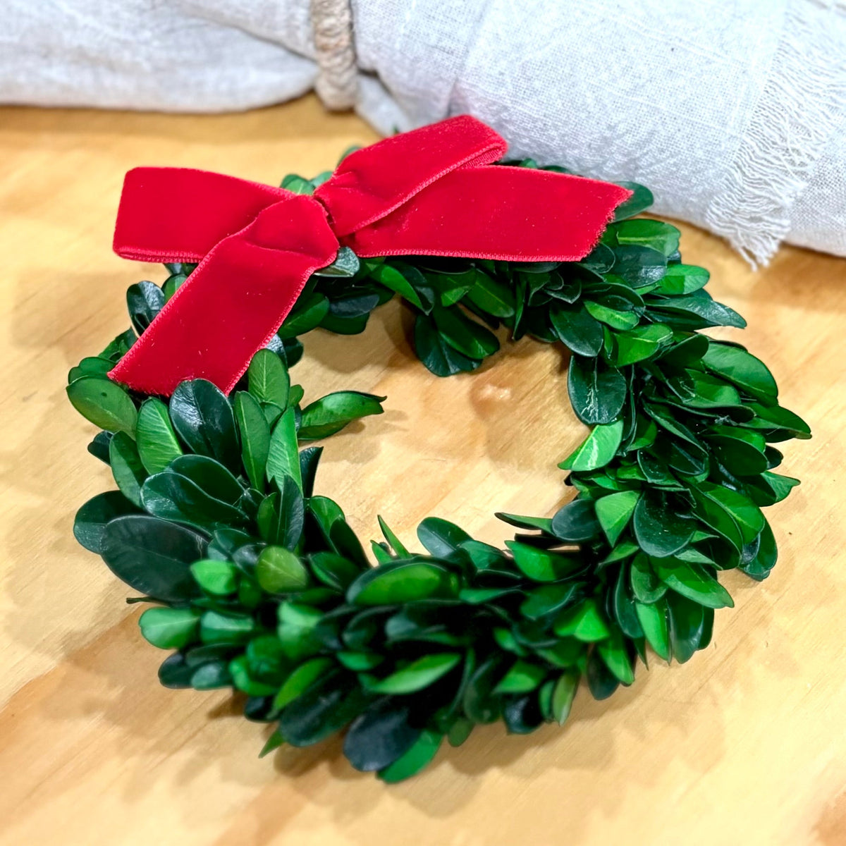 Preserved Boxwood Wreath Ornament Branches Designs