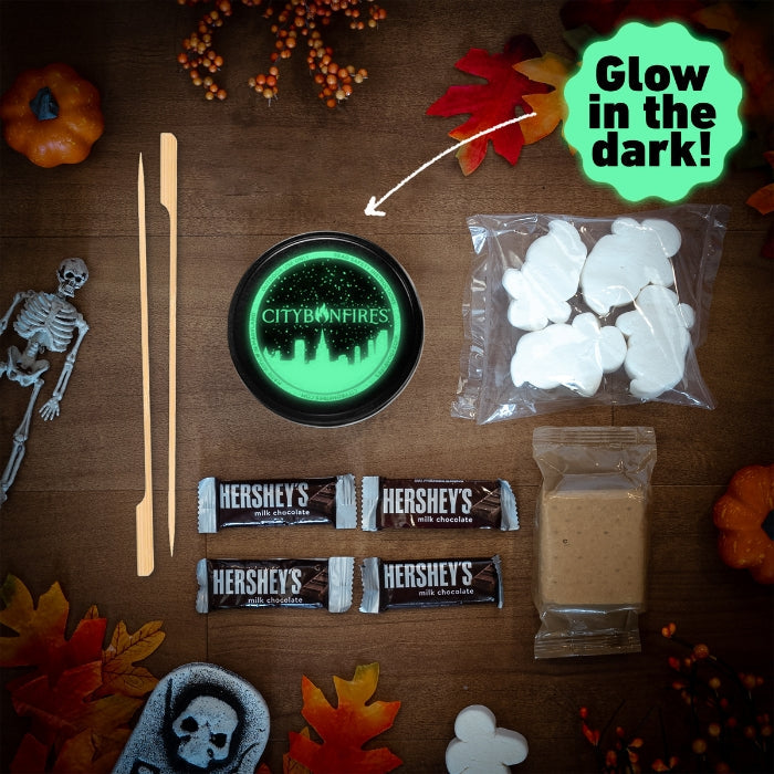 Halloween Glow in the Dark S'mores Night Pack City Bonfires