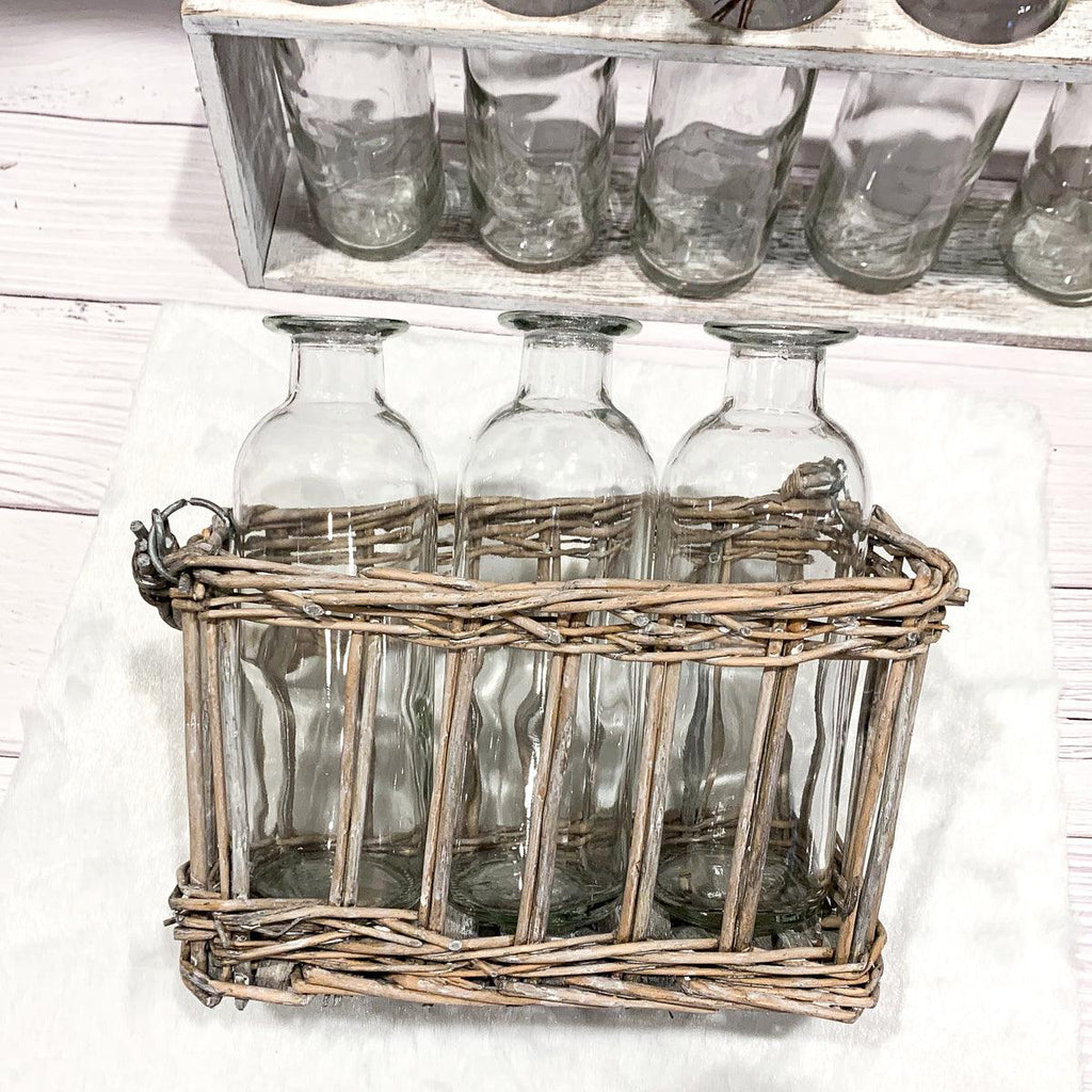 Willow Wrapped Vases Gia Roma