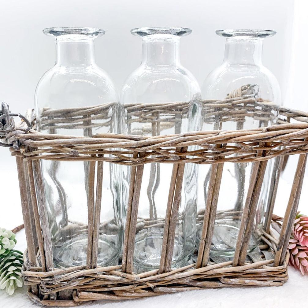 Willow Wrapped Vases Gia Roma