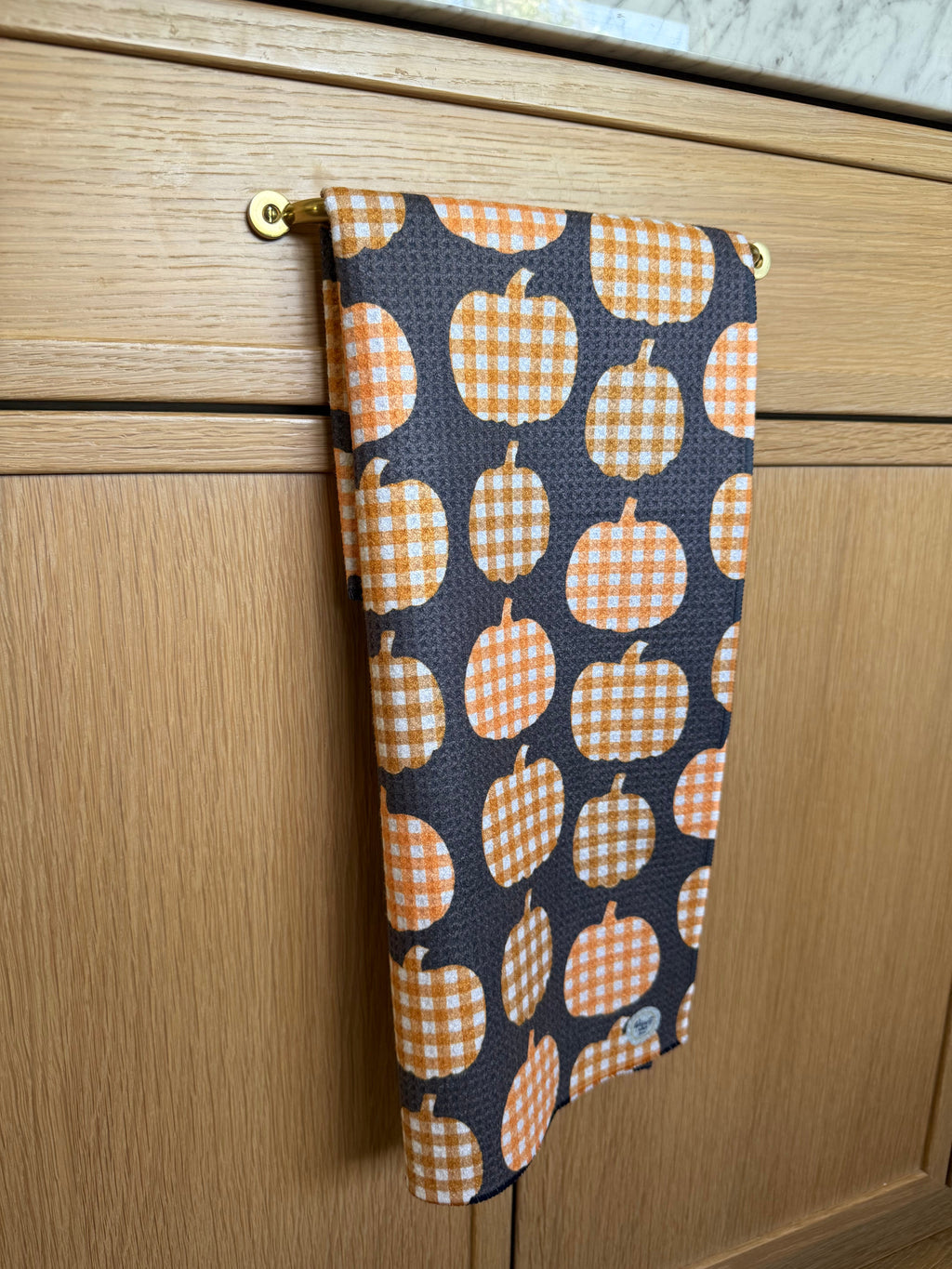 VELVET HARVEST KITCHEN TOWEL DesertAqua