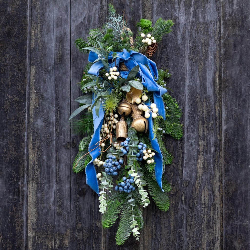 Blue Bell Down drop Branches Designs