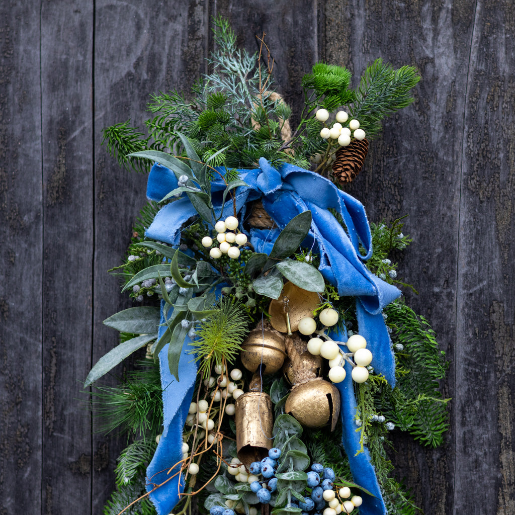Blue Bell Down drop Branches Designs