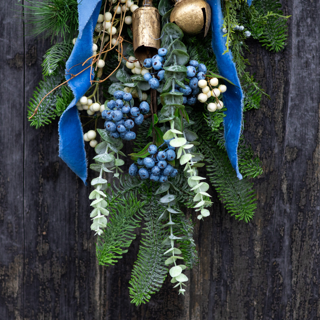 Blue Bell Down drop Branches Designs