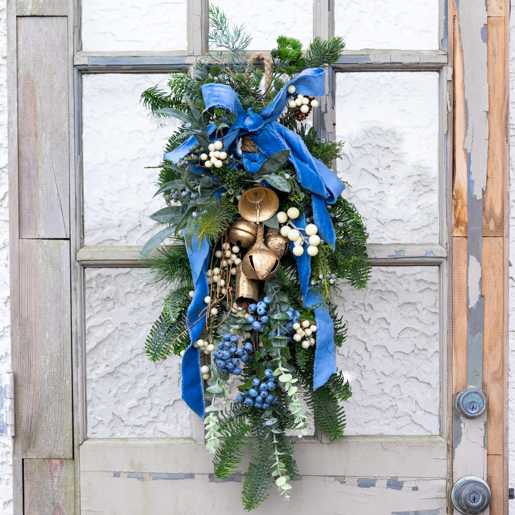 Blue Bell Down drop Branches Designs