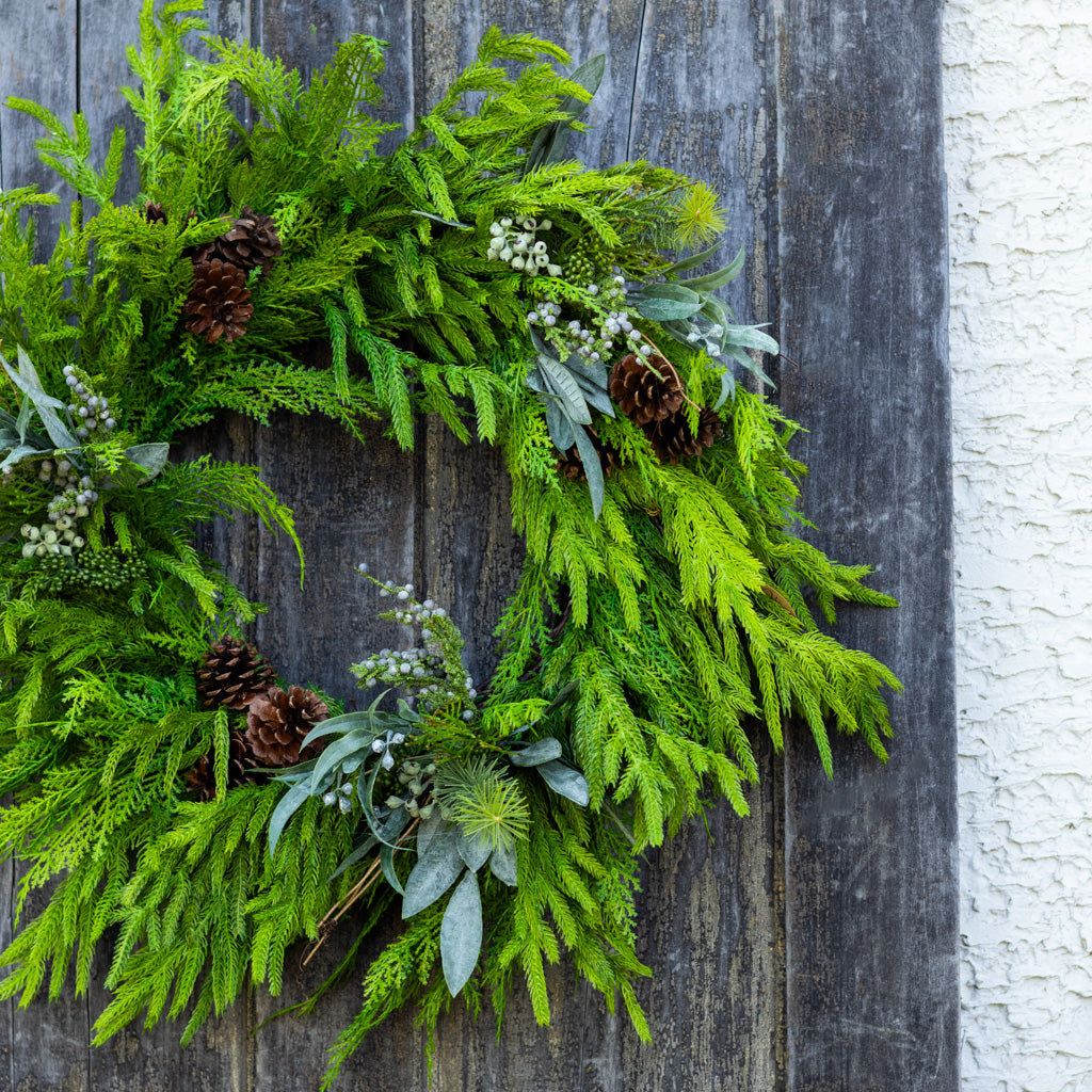 Faux Real Evergreen Wreath Branches Designs