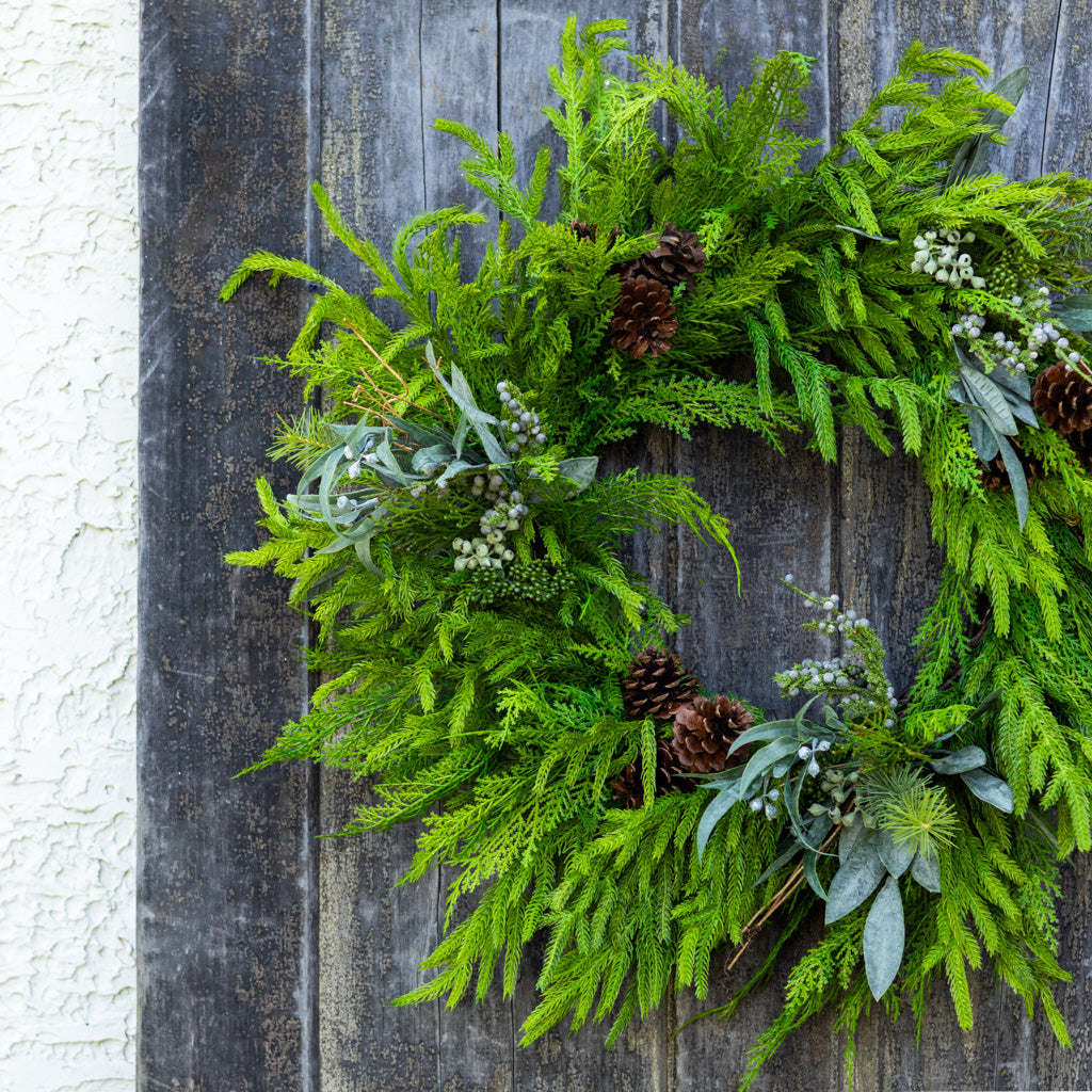Faux Real Evergreen Wreath Branches Designs