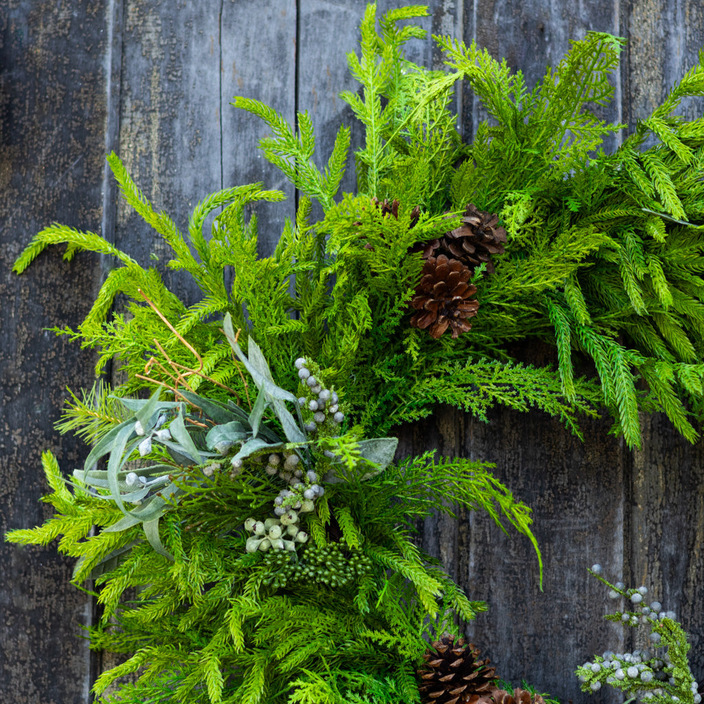 Faux Real Evergreen Wreath Branches Designs