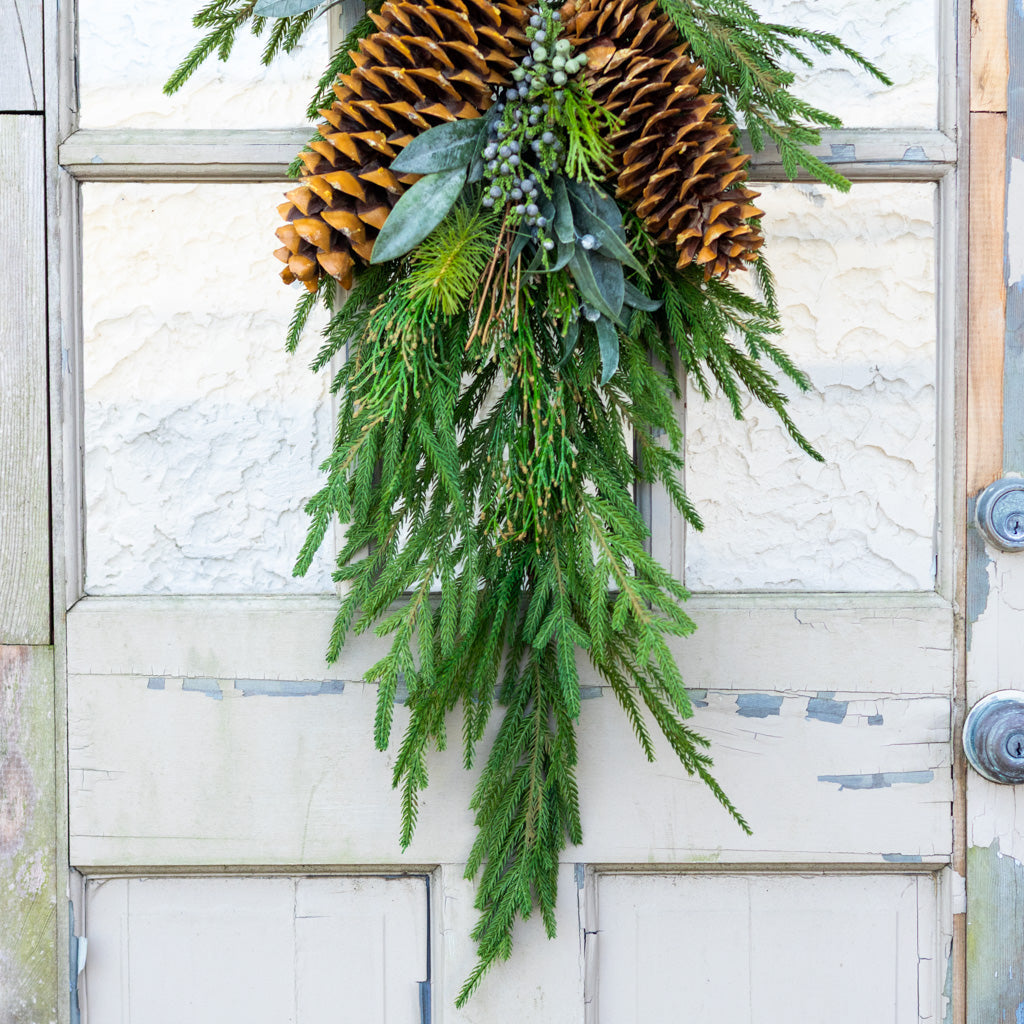 Faux Real Evergreen Down Drop Branches Designs
