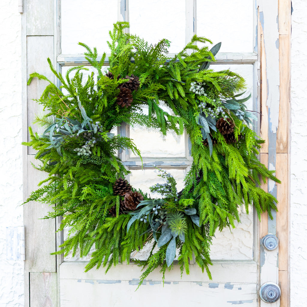 Faux Real Evergreen Wreath Branches Designs
