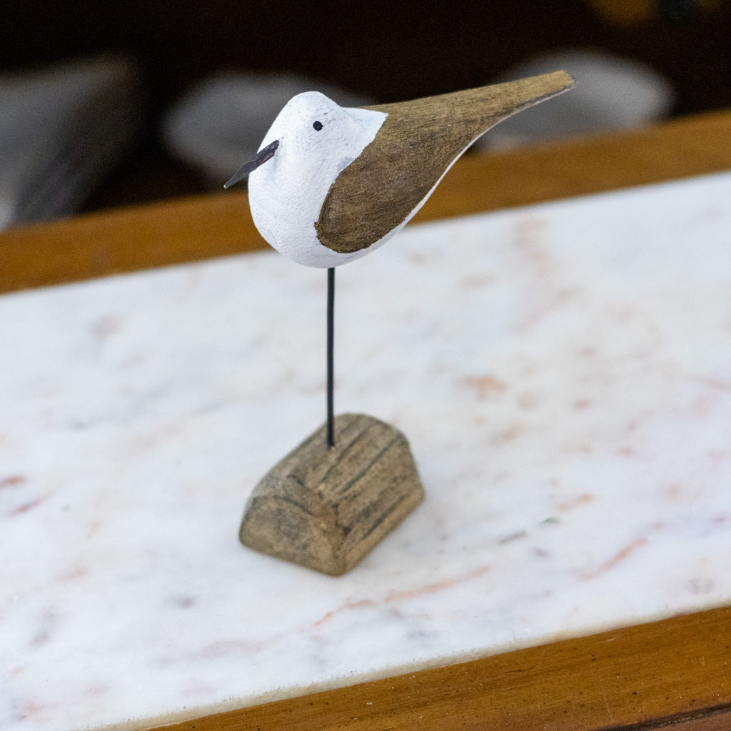 Tall Seagull on Driftwood Branches Designs