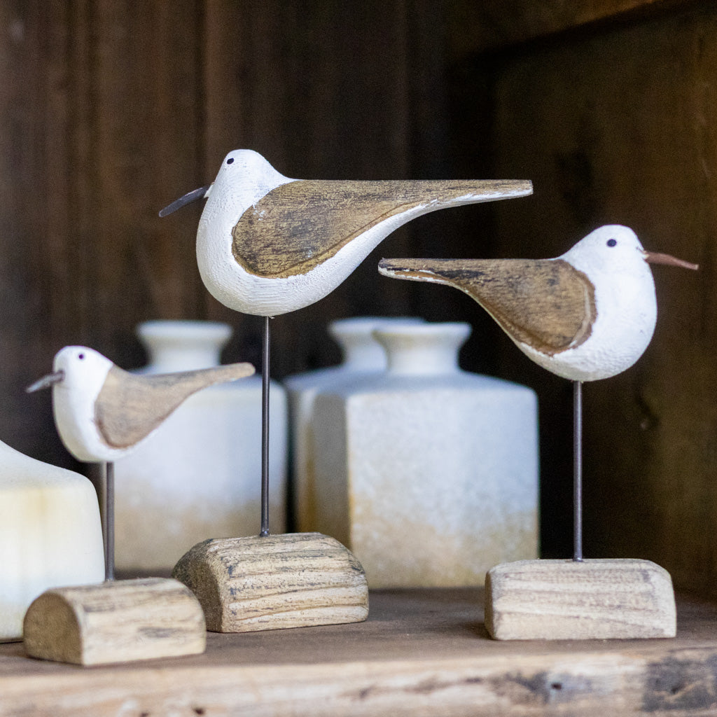 Tall Seagull on Driftwood Branches Designs