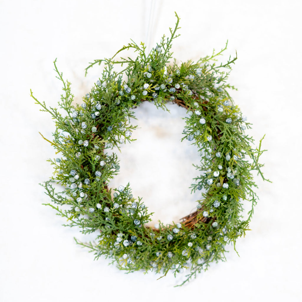 11" Seeding Juniper Wreath Branches Designs