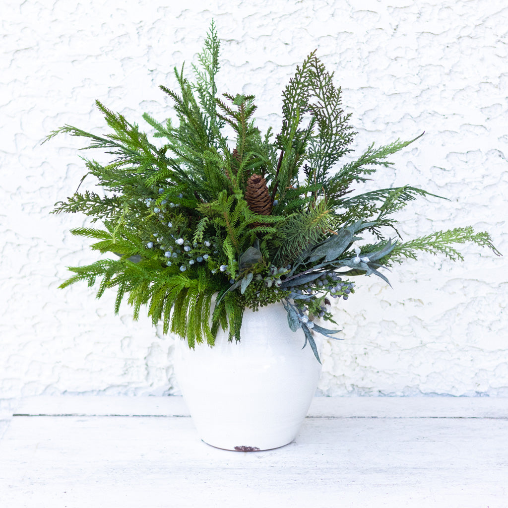 Grand Faux Real Evergreen Bouquet Branches Designs