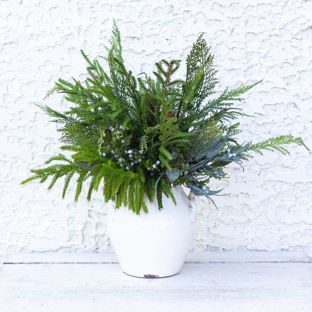 Grand Faux Real Evergreen Bouquet Branches Designs