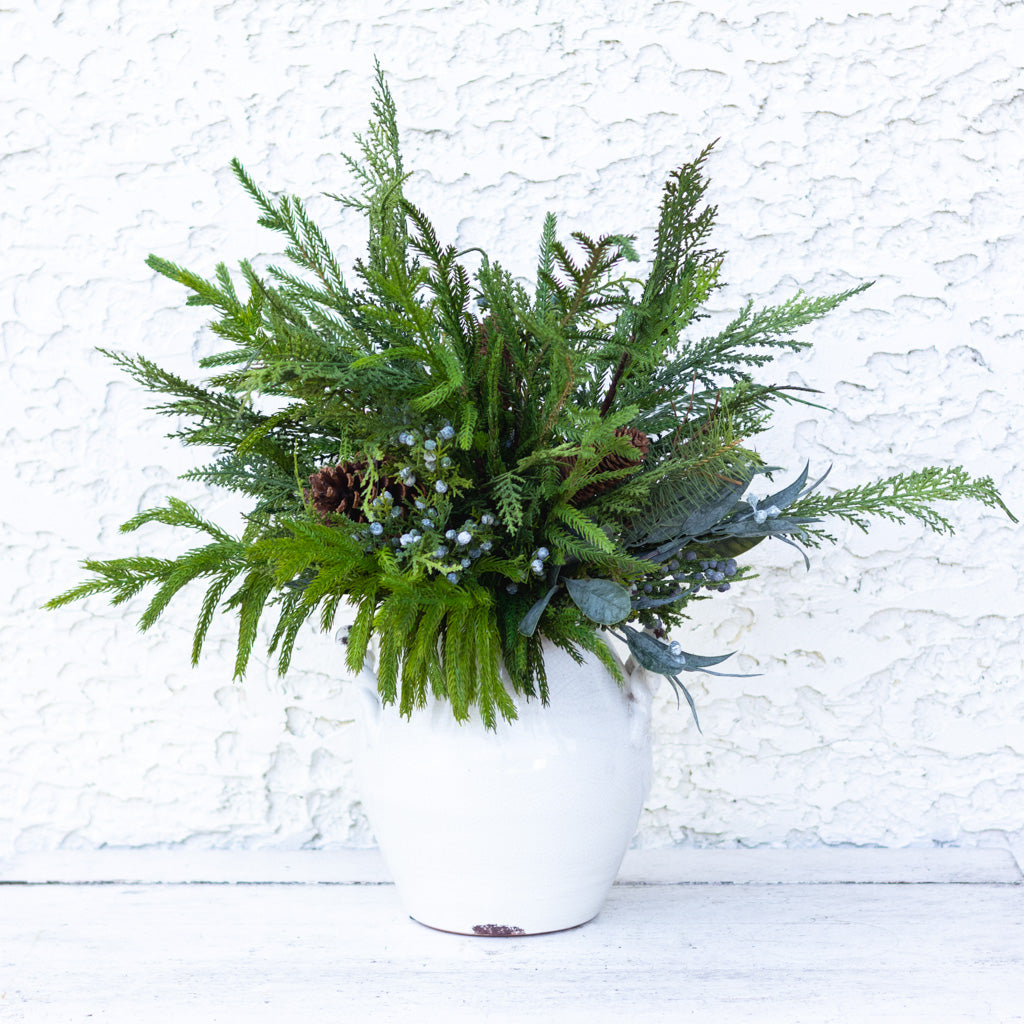 Grand Faux Real Evergreen Bouquet Branches Designs
