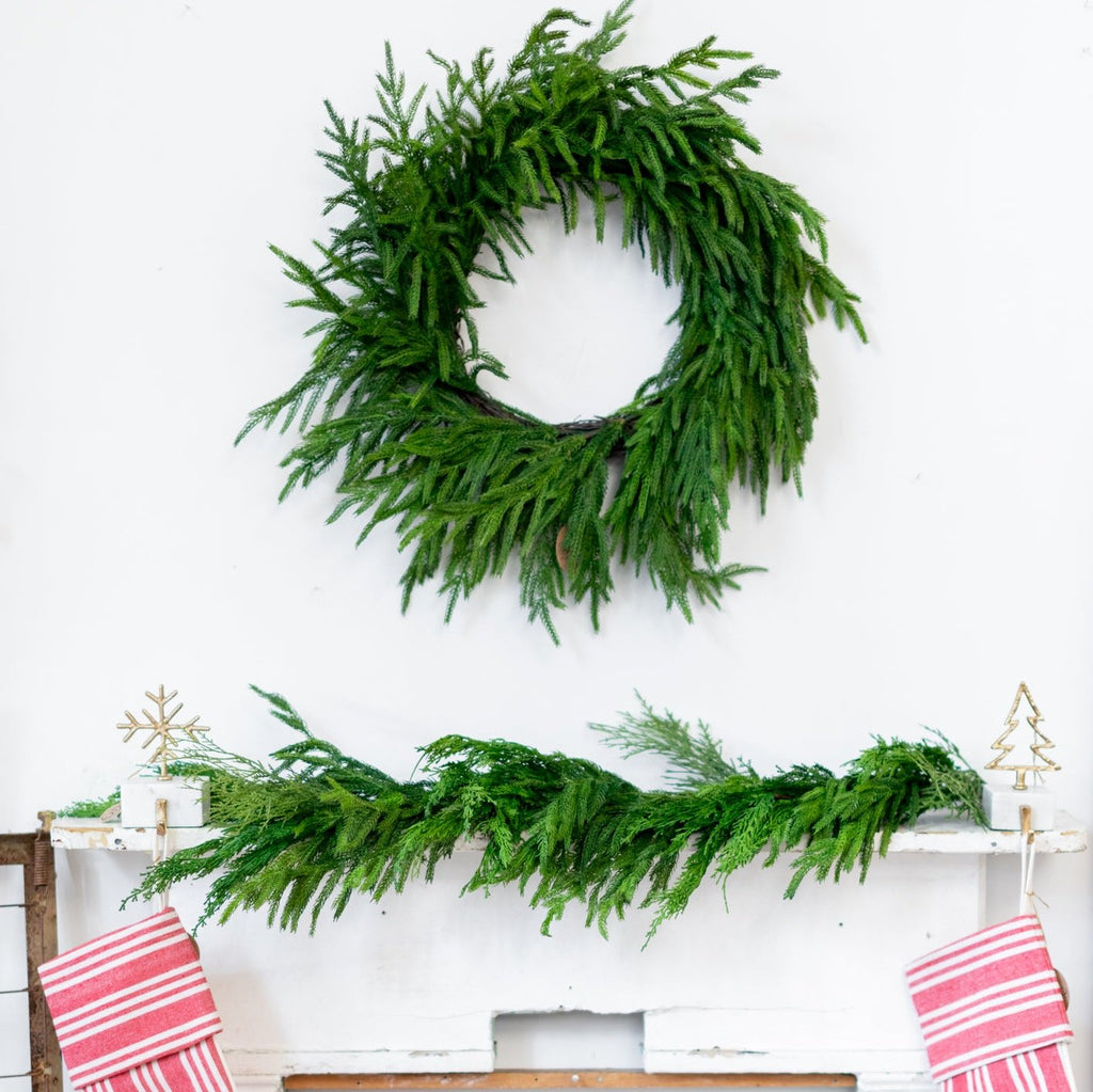 3.5 ft. Woodland Evergreen Garland Branches Designs
