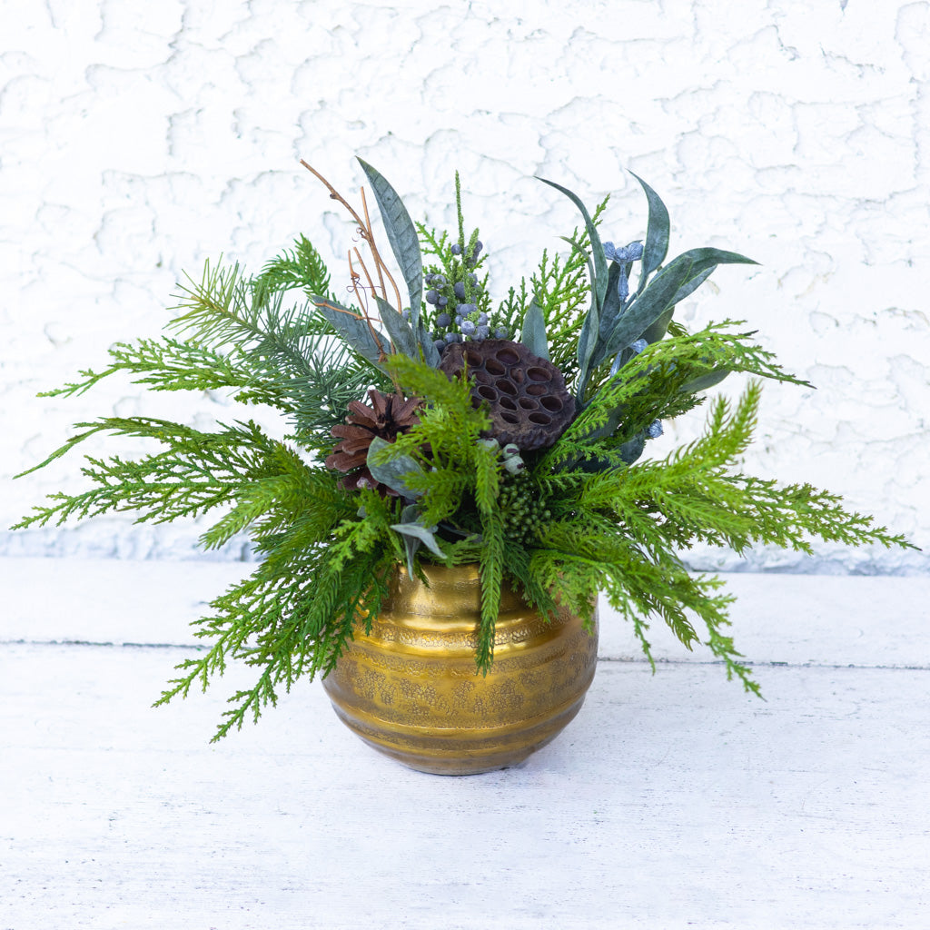 Faux Real Evergreen Holiday Petite Bouquet Branches Designs