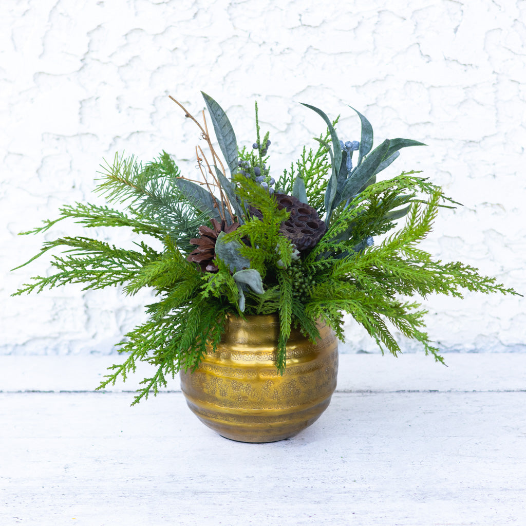 Faux Real Evergreen Holiday Petite Bouquet Branches Designs