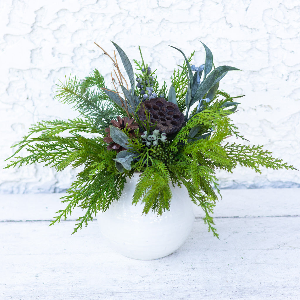 Faux Real Evergreen Holiday Petite Bouquet Branches Designs