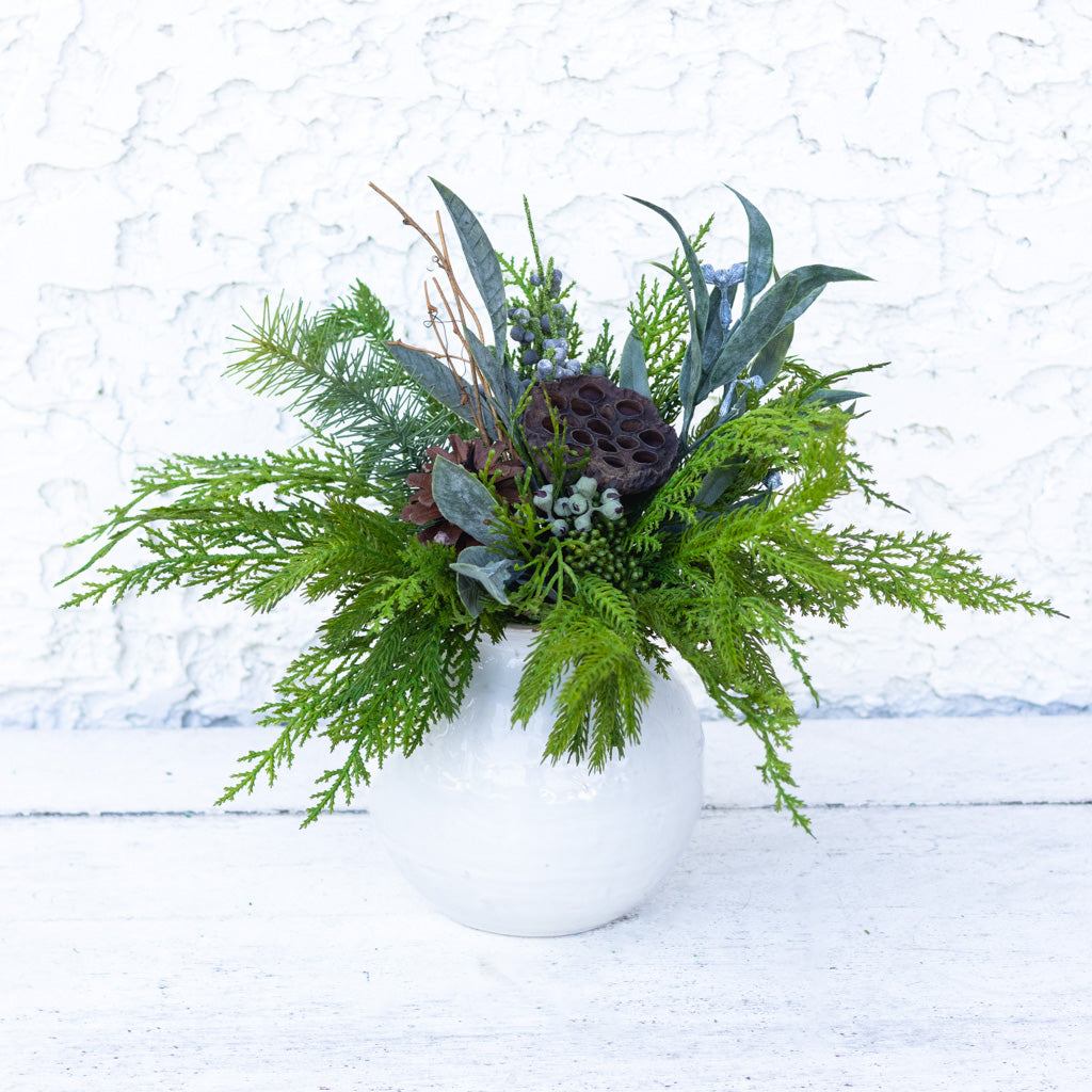 Faux Real Evergreen Holiday Petite Bouquet Branches Designs