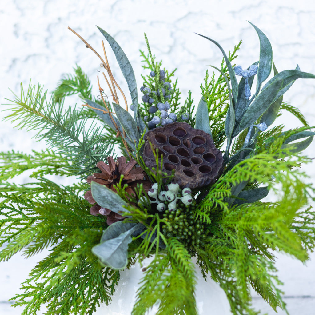 Faux Real Evergreen Holiday Petite Bouquet Branches Designs