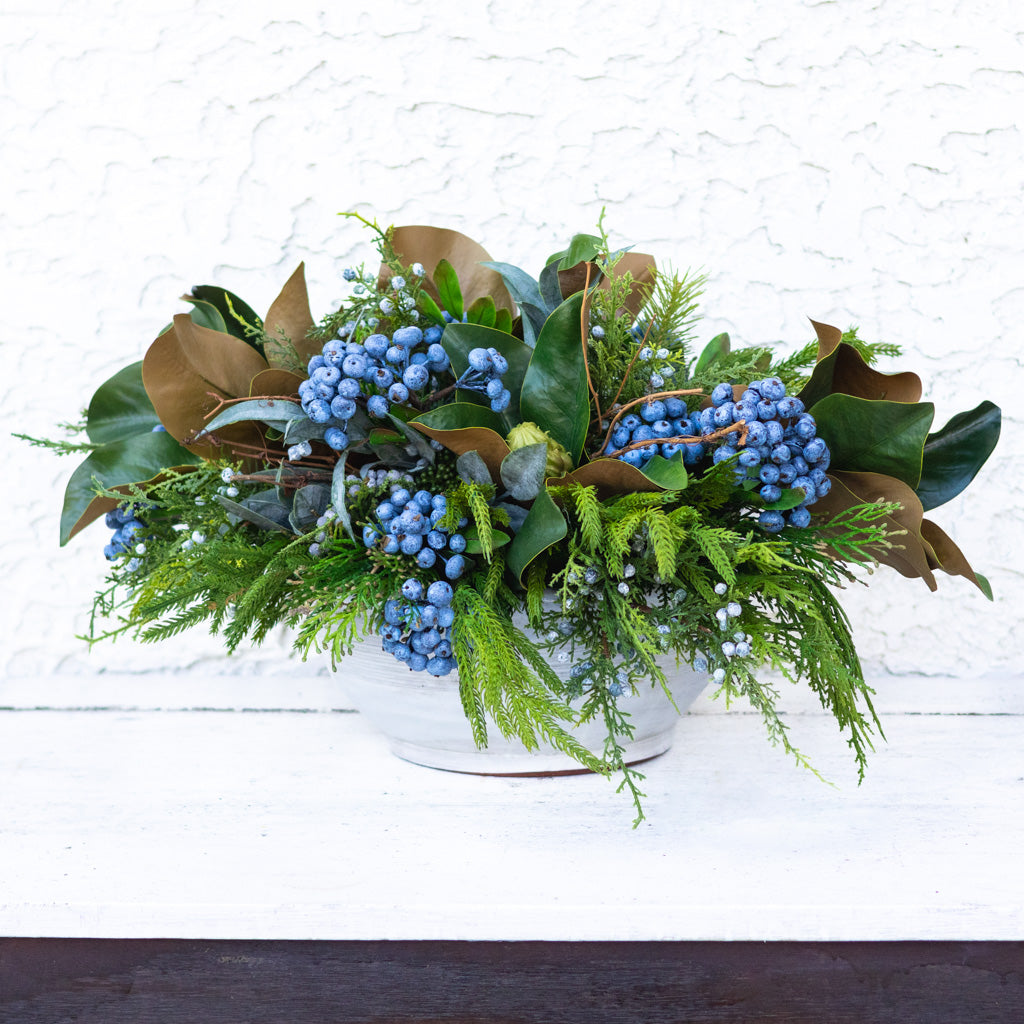 Blue Bell Centerpiece Drop in Branches Designs