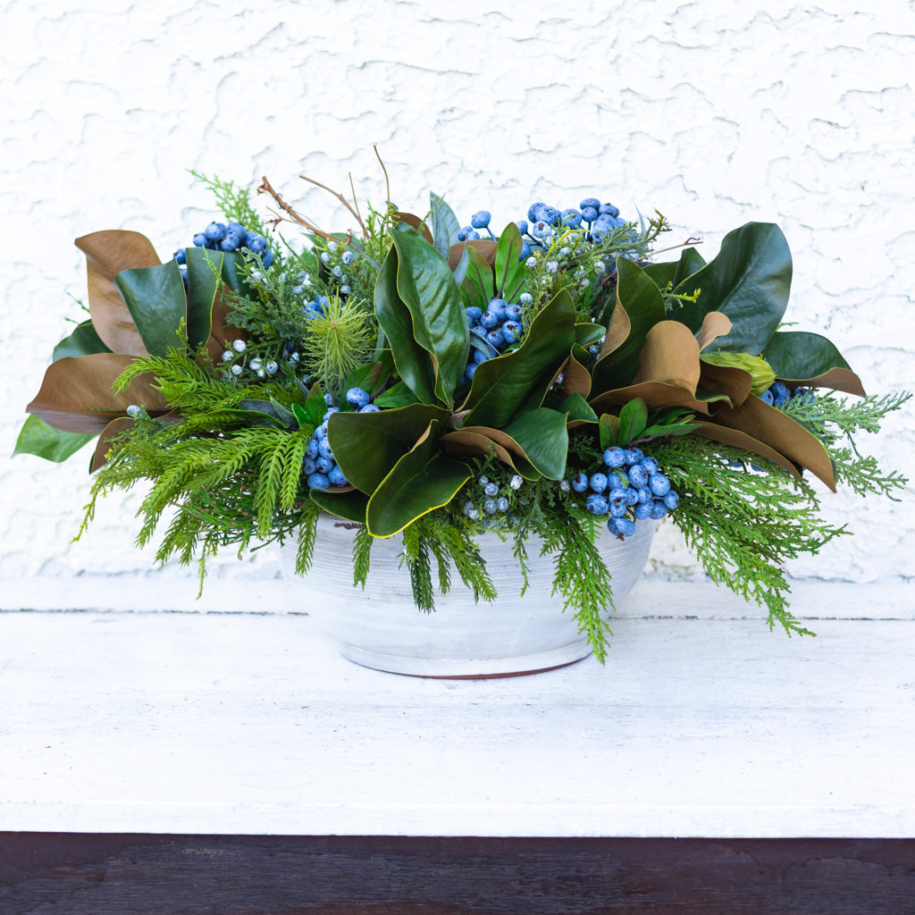 Blue Bell Centerpiece Drop in Branches Designs