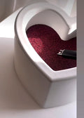 Heart Shaped Candle Vessel Syby Designs LLC