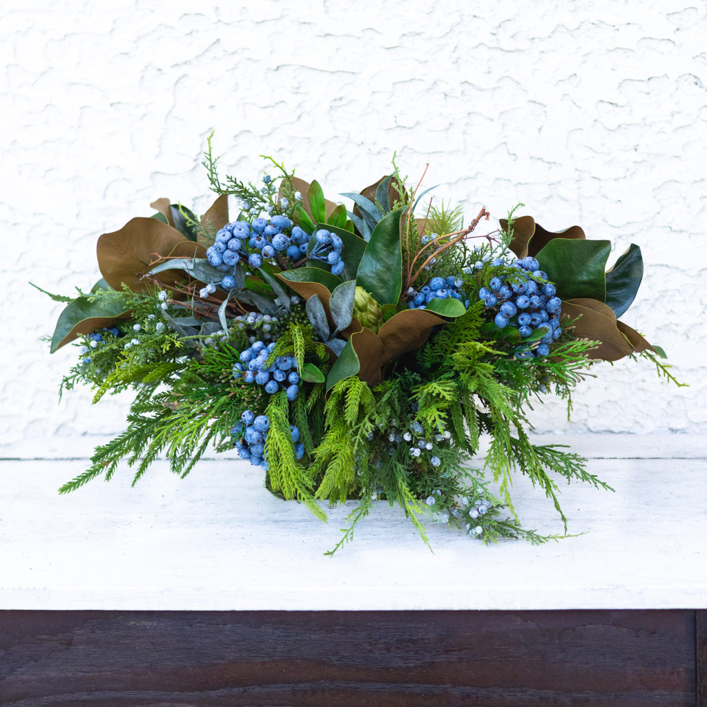 Blue Bell Centerpiece Drop in Branches Designs