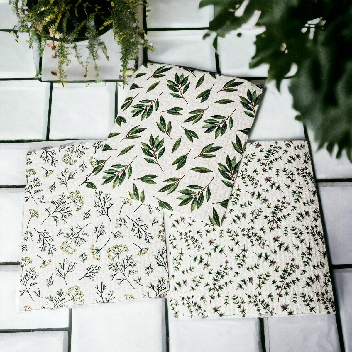 Herb Garden - Biodegradable Cloth Gia Roma