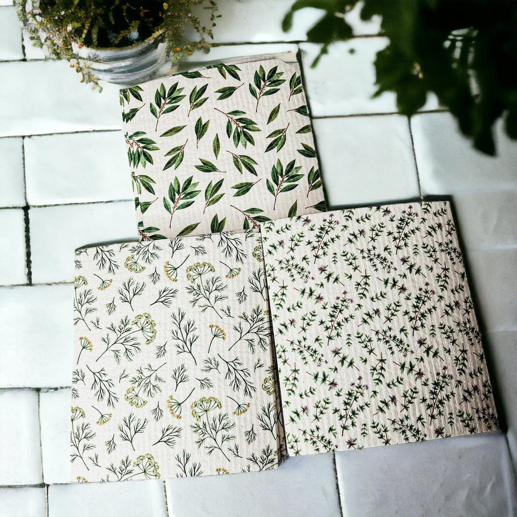 Herb Garden - Biodegradable Cloth Gia Roma