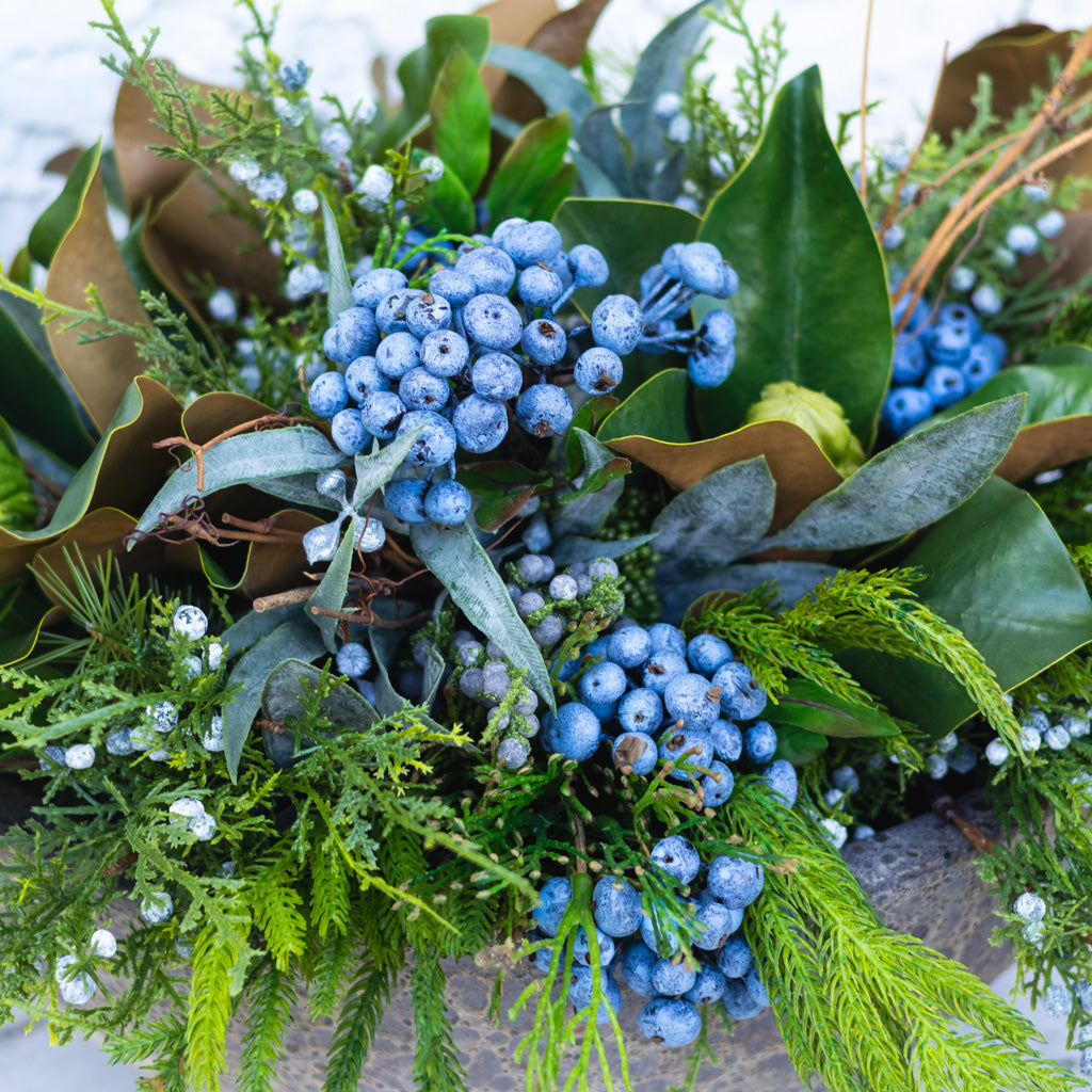 Blue Bell Centerpiece Drop in Branches Designs