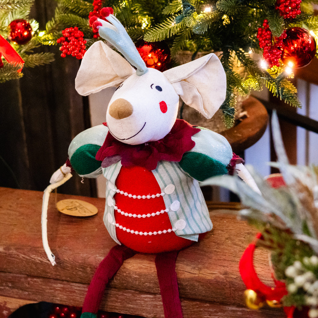 Stuffed Mouse King Doll Branches Designs
