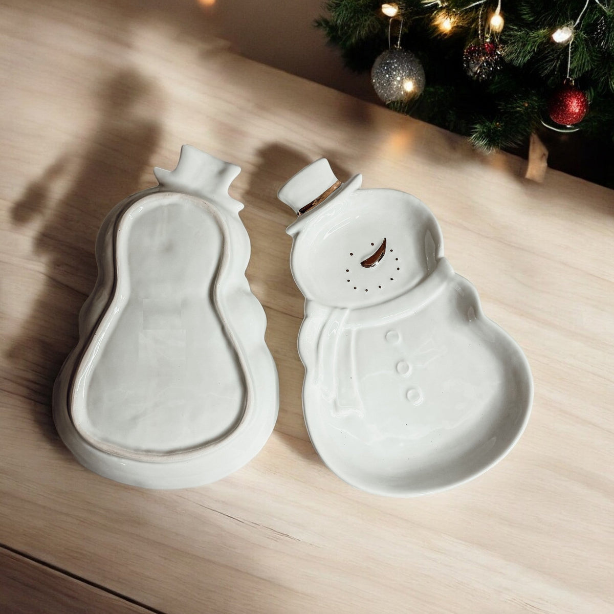 Snowman Dish Gia Roma