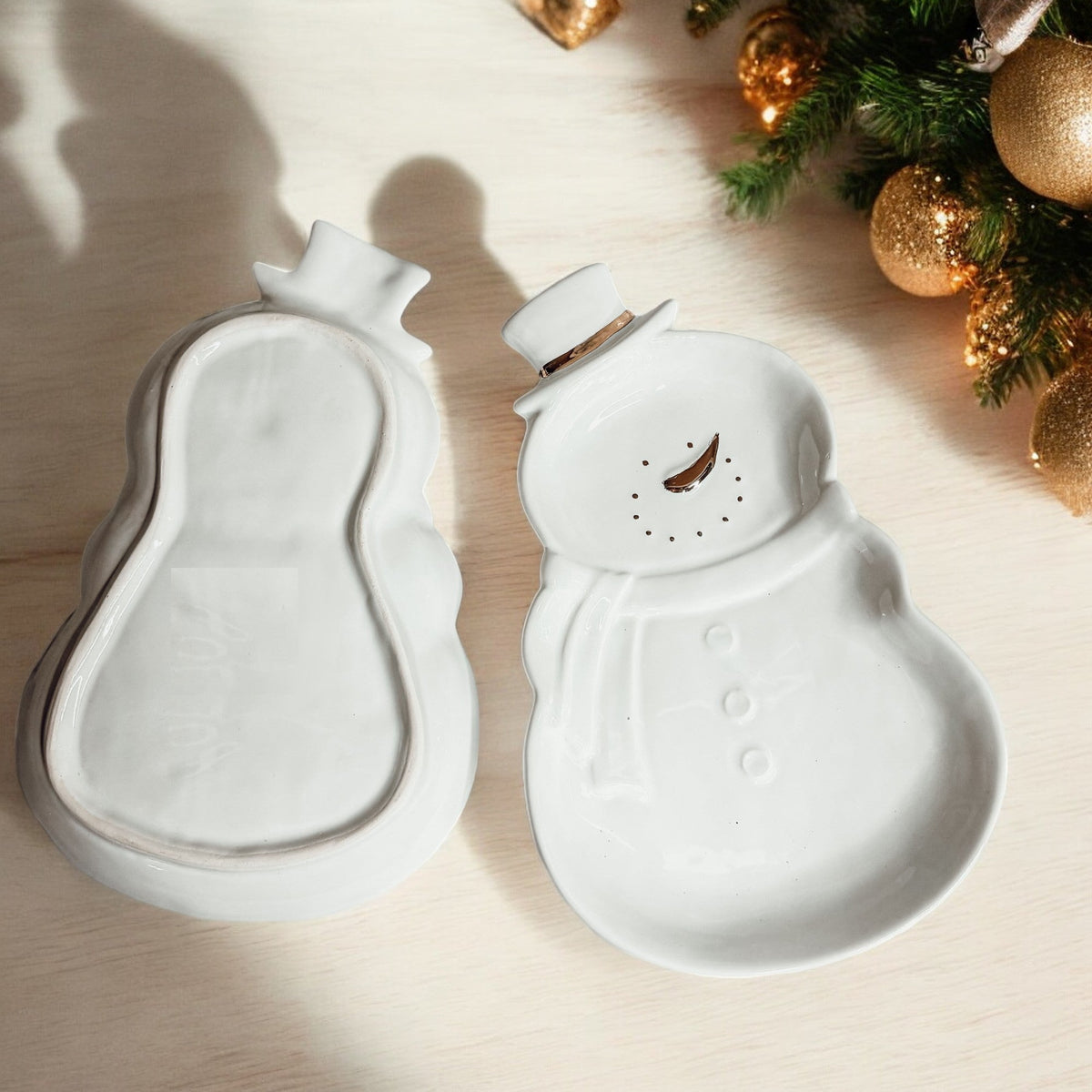 Snowman Dish Gia Roma