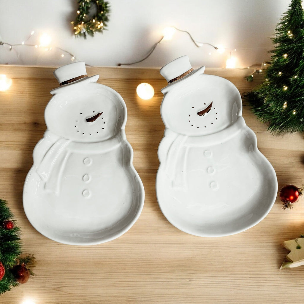 Snowman Dish Gia Roma