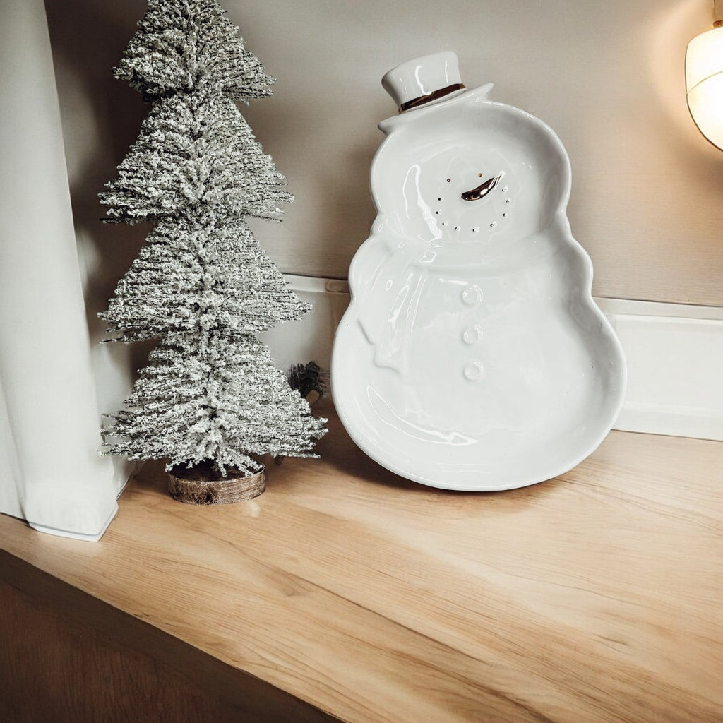Snowman Dish Gia Roma