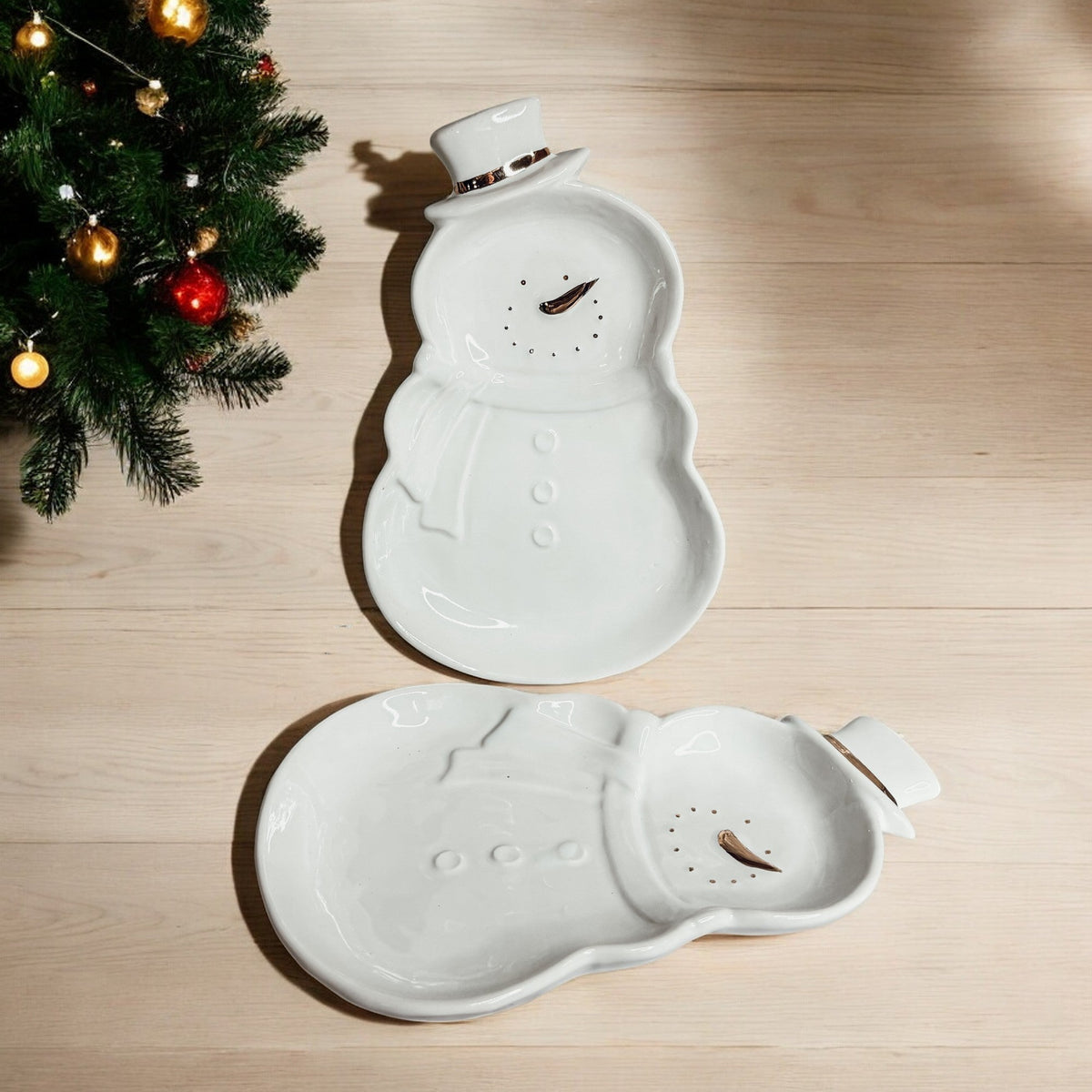 Snowman Dish Gia Roma