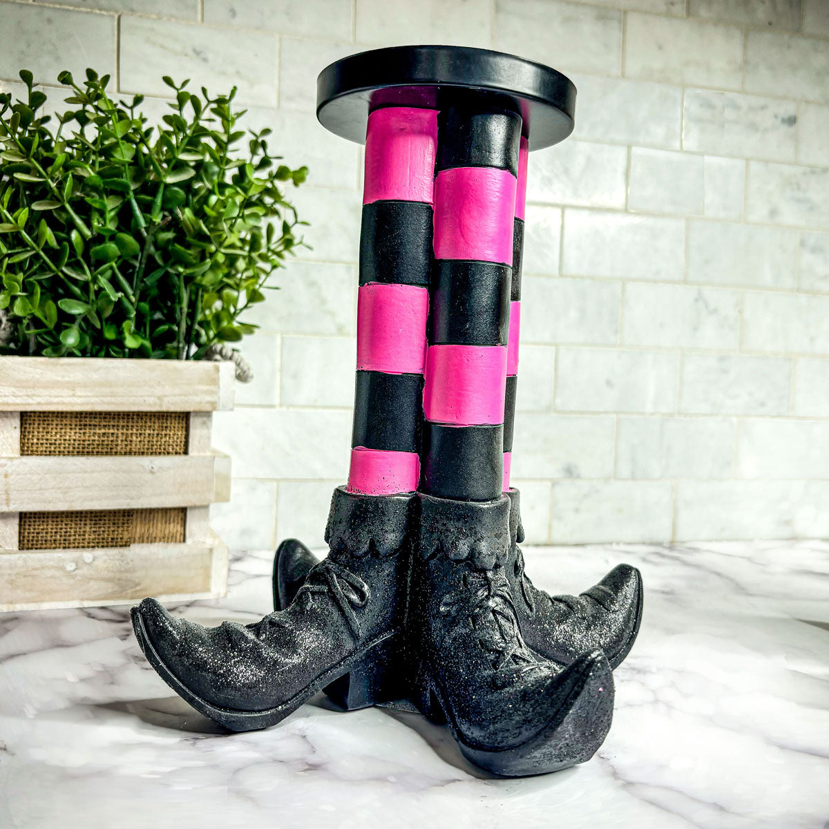 Wicked Witch Candle Holder Gia Roma