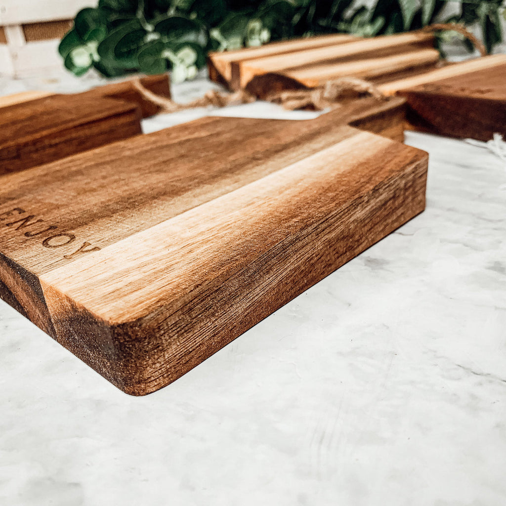4 Charcuterie Boards | 8x4.5" Gia Roma